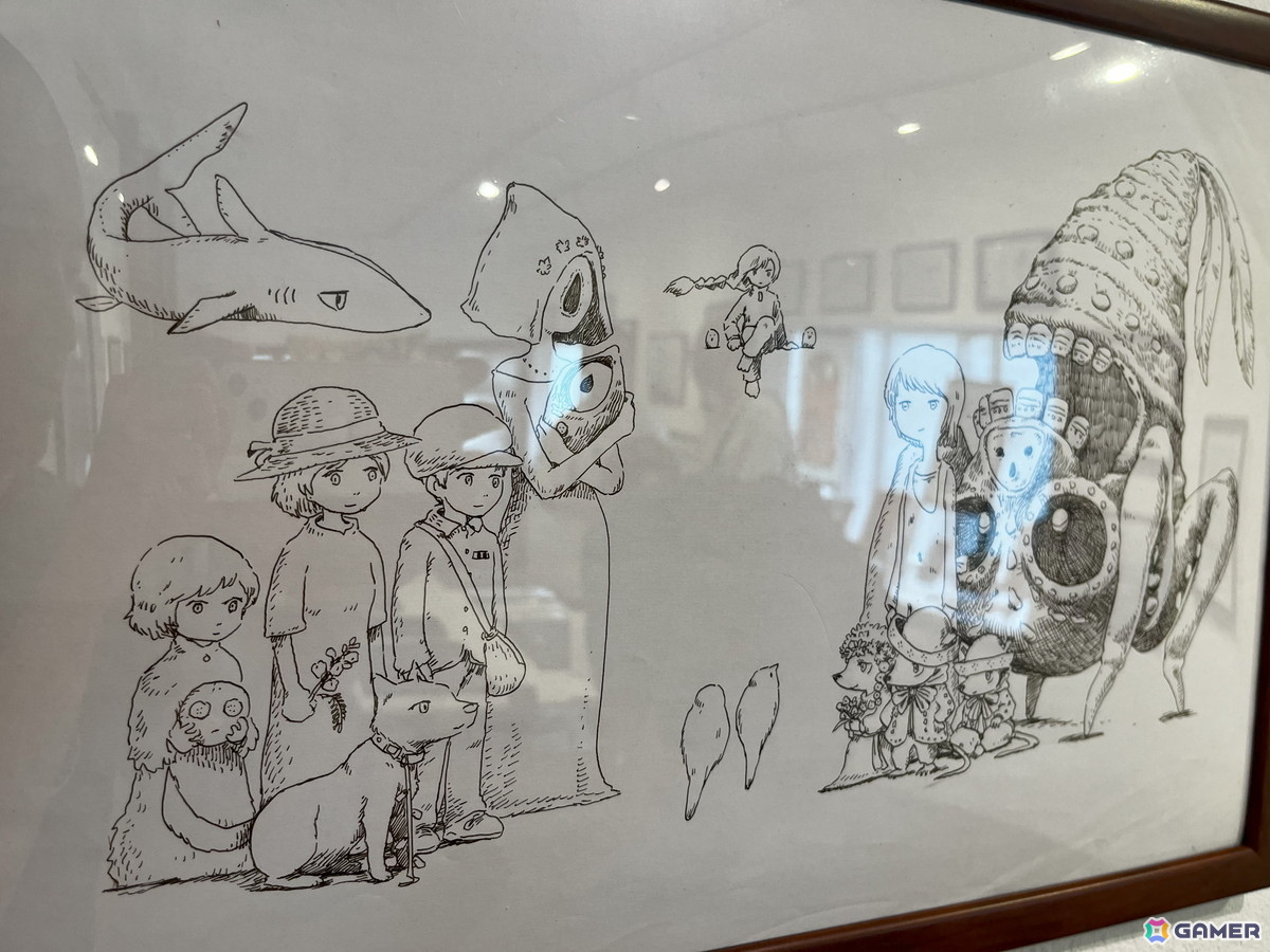 「OU原画展」レポート：パッケージ版の発売を控えた唯一無二のアドベンチャーゲーム、その作品世界に宿る“想いの強さ”を堪能できる展示イベントの画像