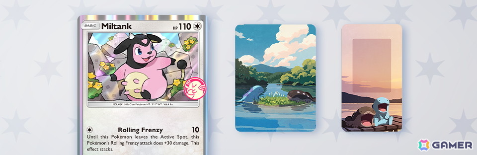 「ポケポケ」新テーマ拡張パック「未知なる水域」が8月28日に登場！ライコウ・エンテイ・スイクンをはじめとした、ジョウト地方に登場するポケモンを多数収録の画像