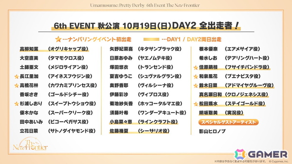 「ウマ娘 プリティーダービー 6th EVENT」秋公演に［Alexandros］、オーイシマサヨシさん、影山ヒロノブさんがスペシャルゲストアーティストとして出演！の画像5