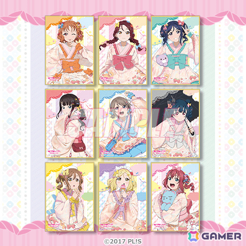 「ラブライブ！サンシャイン!!」ゆめかわ×和装をテーマにした「LoveLive!Days」星夕先生描き下ろしグッズがオンラインくじに登場！の画像