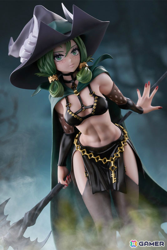 「ユニコーンオーバーロード」魔女のヤーナが1/7スケールフィギュアに！帽子はマグネットで着脱可能の画像3