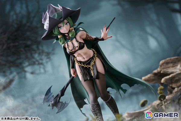 「ユニコーンオーバーロード」魔女のヤーナが1/7スケールフィギュアに！帽子はマグネットで着脱可能の画像4