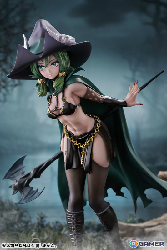 「ユニコーンオーバーロード」魔女のヤーナが1/7スケールフィギュアに！帽子はマグネットで着脱可能の画像5