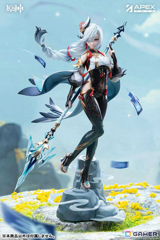 「原神」より「申鶴・孤辰悲哀Ver.」のフィギュアが登場!キャライメージブレスレットやPET色紙が特典にの画像