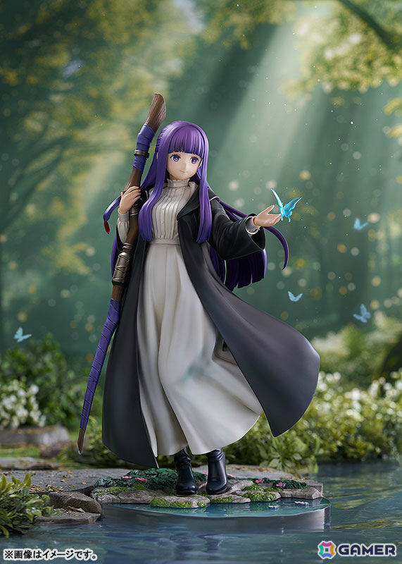指先にとまる蝶に大切な人との記憶を重ねて――アニメ「葬送のフリーレン」のフェルンがヴィネット調でフィギュア化の画像2