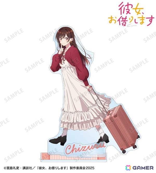TVアニメ「彼女、お借りします」のトレーディングイラストカード、マルチデスクマットなどがAMNIBUSで登場！の画像4