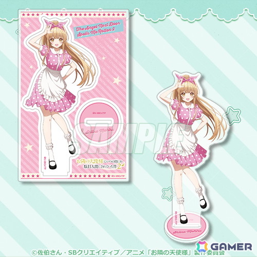 「お隣の天使様にいつの間にか駄目人間にされていた件」よりレトロアイドルをテーマにしたオンラインくじが登場!の画像