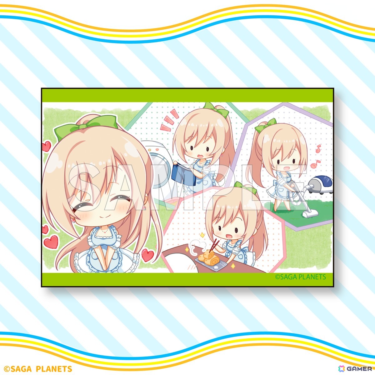 サガプラネッツのADV「かけぬけ☆青春スパーキング!」のオンラインくじが8月25日より発売!の画像