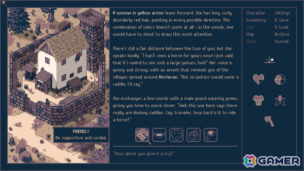 テキストRPG「Roadwarden」のSwitch版が発売！ドット絵で描かれる世界で自由度高いゲームプレイが楽しめるの画像