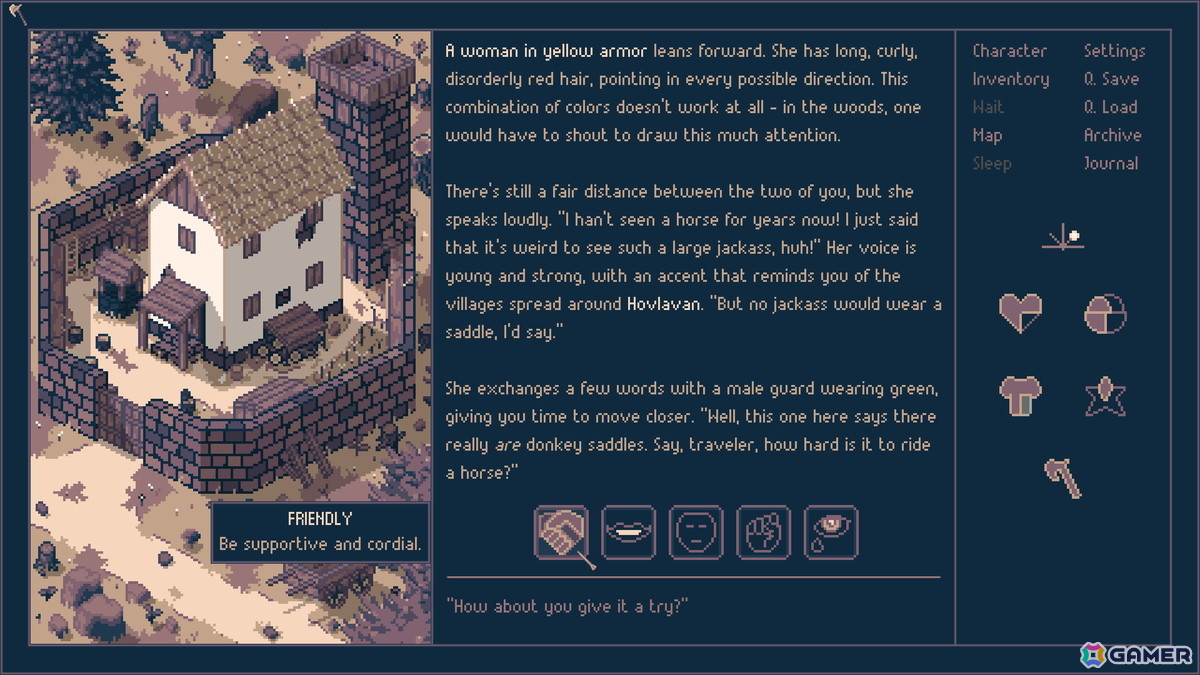 テキストRPG「Roadwarden」のSwitch版が発売！ドット絵で描かれる世界で自由度高いゲームプレイが楽しめるの画像2