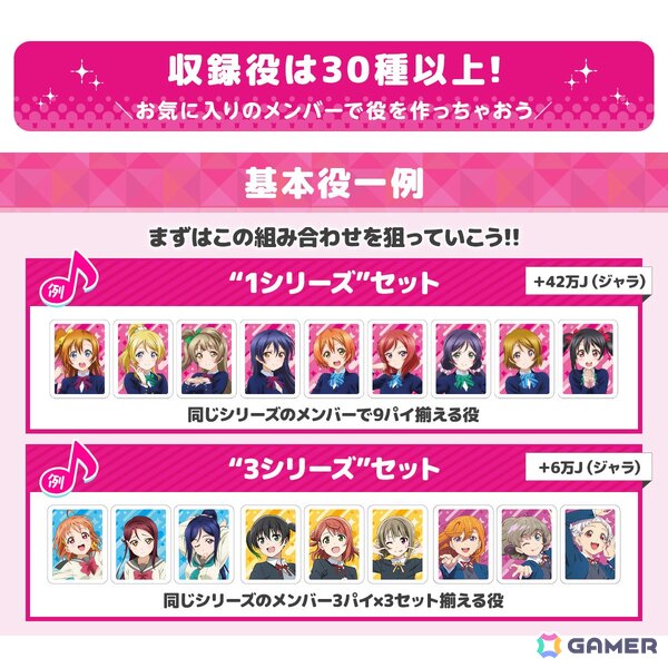 「ドンジャラNEO ラブライブ！シリーズ」が予約受付中！μ'sからいきづらい部！まで全70人のメンバーがパイにの画像6