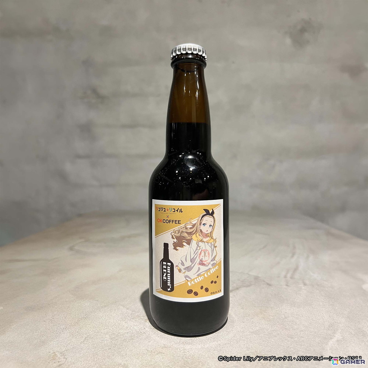 TVアニメ「リコリス・リコイル」とOK COFFEEのコラボブレンドコーヒーが再登場!千束やたきな達キャラごとのイメージを5種のブレンドで表現の画像