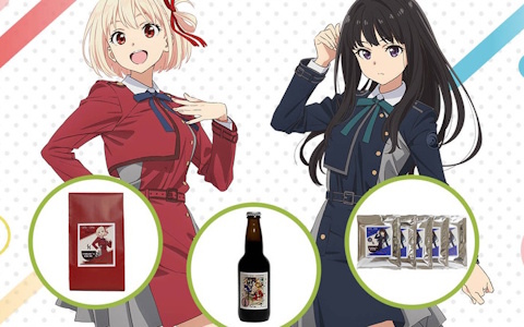 TVアニメ「リコリス・リコイル」とOK COFFEEのコラボブレンドコーヒーが再登場！千束やたきな達キャラごとのイメージを5種のブレンドで表現