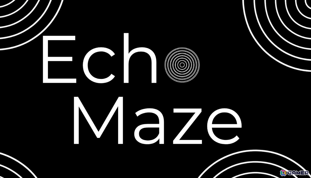 グラフィックは一切なし！音だけを頼りに迷宮からの脱出を目指す探索パズルゲーム「Echo Maze」のSteamストアページが公開の画像