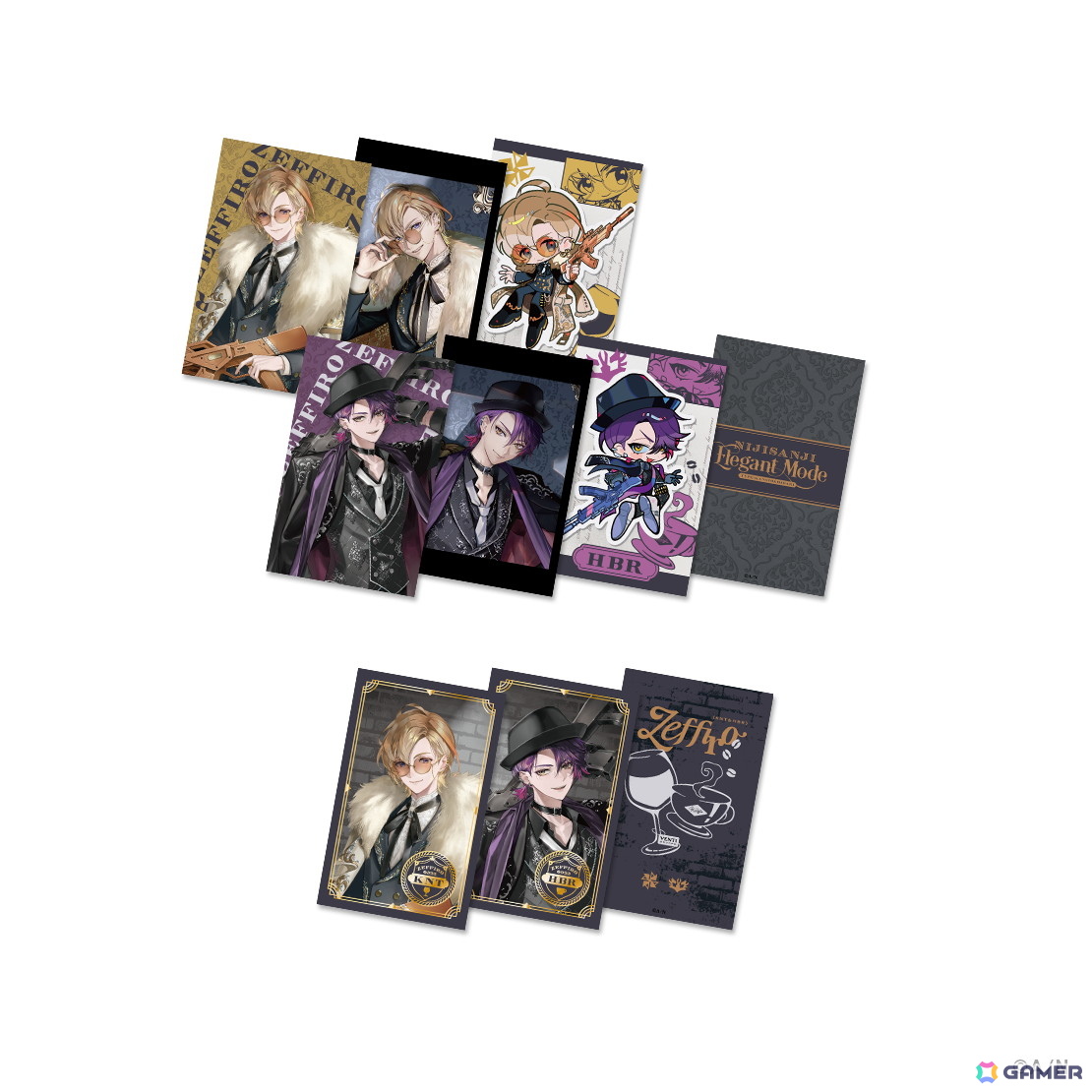 にじさんじ 風楽奏斗 缶バッジ Elegant Mode にじさんじ