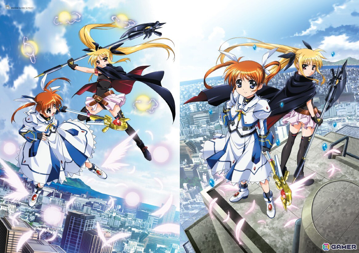 アニメ「魔法少女リリカルなのはシリーズ」劇場版のイラストを