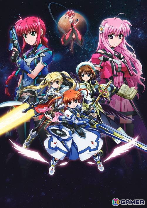 アニメ「魔法少女リリカルなのはシリーズ」劇場版のイラストを多数収録