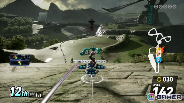 「ソニックレーシング クロスワールド」初音ミク、春日一番でプレイできた試遊会をレポート！クロノス島やホワイトスペースなどの新コースもの画像13