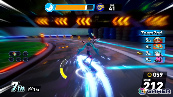 「ソニックレーシング クロスワールド」初音ミク、春日一番でプレイできた試遊会をレポート！クロノス島やホワイトスペースなどの新コースもの画像3
