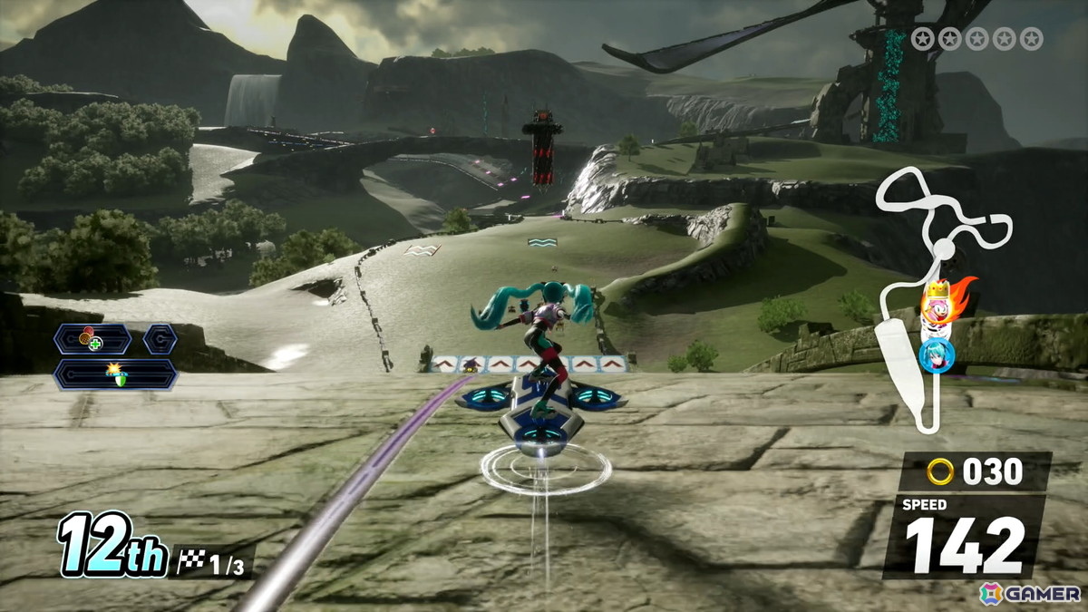 「ソニックレーシング クロスワールド」初音ミク、春日一番でプレイできた試遊会をレポート！クロノス島やホワイトスペースなどの新コースもの画像