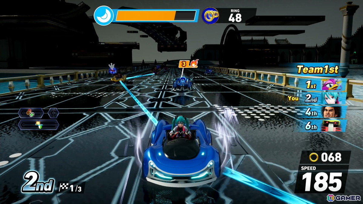 「ソニックレーシング クロスワールド」初音ミク、春日一番でプレイできた試遊会をレポート！クロノス島やホワイトスペースなどの新コースもの画像