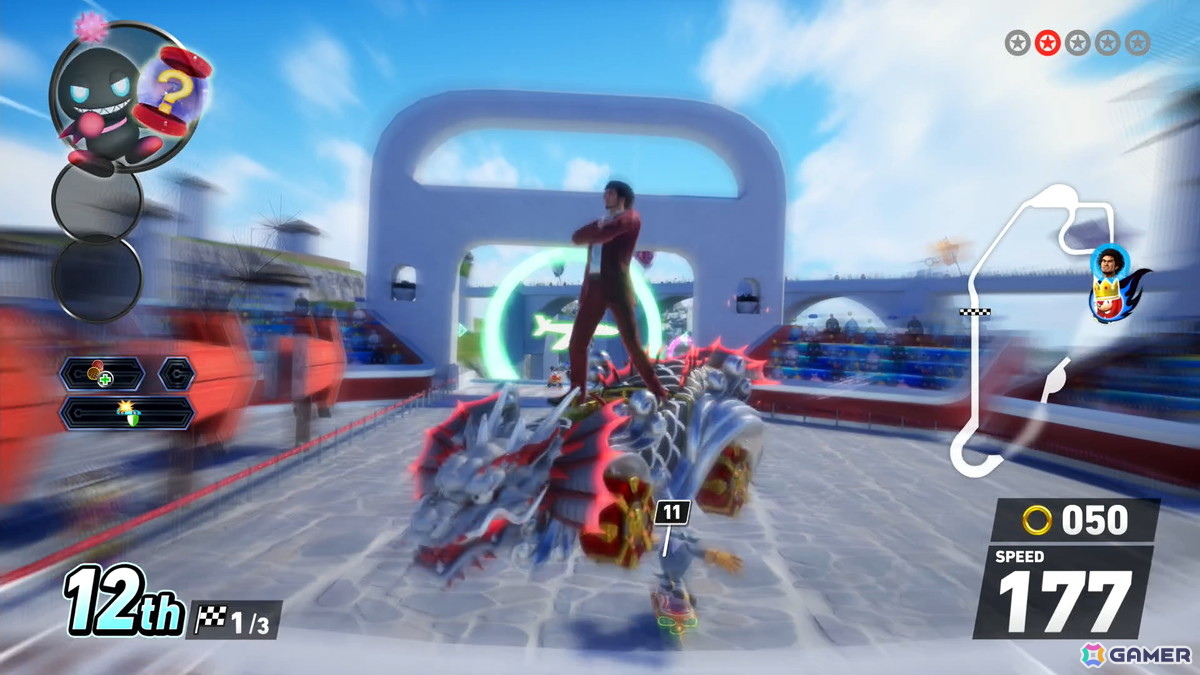 「ソニックレーシング クロスワールド」初音ミク、春日一番でプレイできた試遊会をレポート！クロノス島やホワイトスペースなどの新コースもの画像