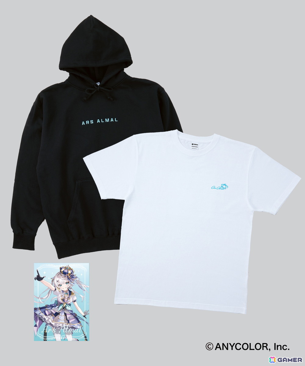 「にじさんじ」のアルス・アルマルさんとのコラボアイテムがZOZOTOWNで販売中!ぶーた氏&キュアもと氏による新衣装ビジュアルを使用の画像