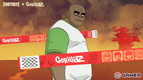 「フォートナイト」Fortnite Festival シーズン10の新たなアイコンとしてバーチャルバンド「Gorillaz」のメンバーが登場！の画像10