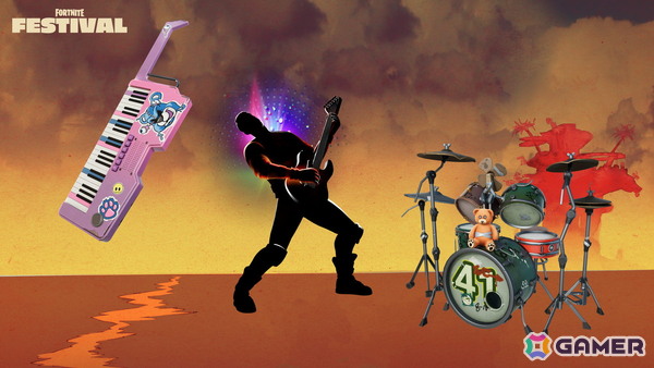 「フォートナイト」Fortnite Festival シーズン10の新たなアイコンとしてバーチャルバンド「Gorillaz」のメンバーが登場！の画像6