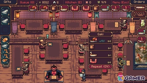 日本の食文化に魅了された海外開発者が手掛けたユニークなウェイターシム「The Way of the Tray」がSteamで配信！料理を落とさず積み上げて妖怪たちに提供しようの画像2