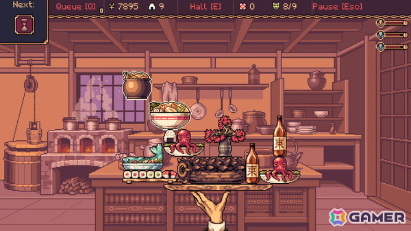 日本の食文化に魅了された海外開発者が手掛けたユニークなウェイターシム「The Way of the Tray」がSteamで配信！料理を落とさず積み上げて妖怪たちに提供しようの画像