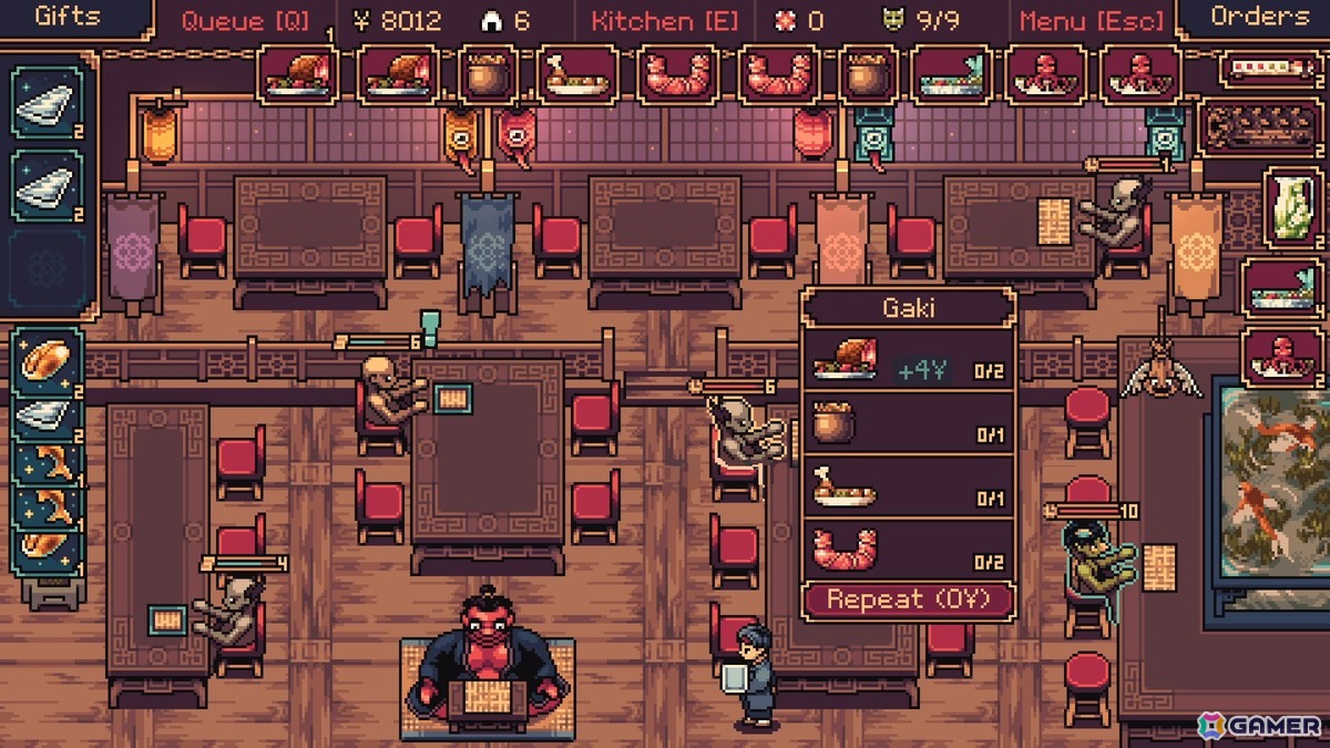 日本の食文化に魅了された海外開発者が手掛けたユニークなウェイターシム「The Way of the Tray」がSteamで配信！料理を落とさず積み上げて妖怪たちに提供しようの画像