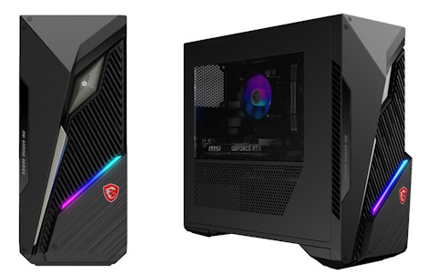 MSI、RTX 5070、5060 Ti、5060を搭載したゲーミングデスクトップPC3製品を8月27日に発売！ケースはシースルーサイドパネルを採用