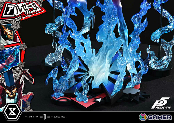 「ペルソナ5」アルセーヌの巨大スタチューが登場！全幅148cmに達する1/4スケールで召喚シーンを再現の画像7