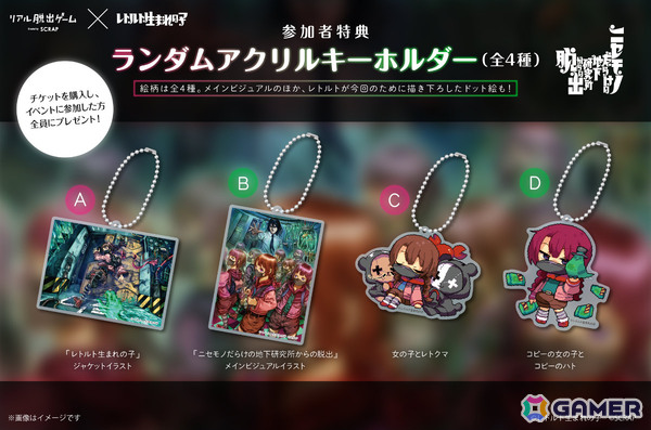 ゲーム実況者・レトルトさん完全監修のリアル脱出ゲーム「ニセモノだらけの地下研究所からの脱出」が10月30日より東京ミステリーサーカスで開催！の画像2