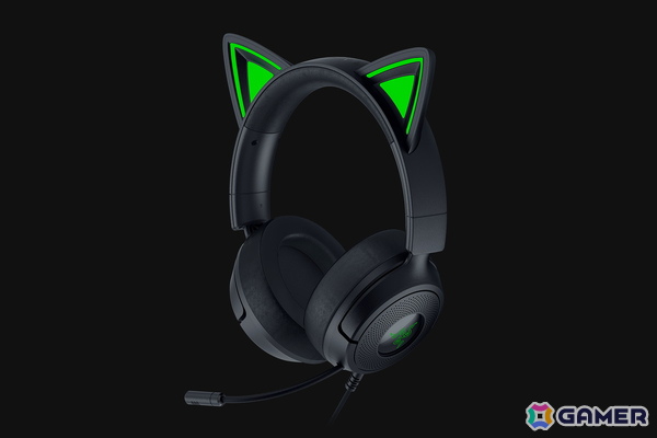 Razer、ネコミミヘッドセットの新モデル「Kraken Kitty V3」シリーズを9月5日に発売！2モデル、ブラック・ピンク・ホワイトの3色展開にの画像4