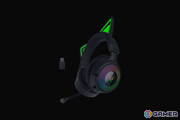 Razer、ネコミミヘッドセットの新モデル「Kraken Kitty V3」シリーズを9月5日に発売！2モデル、ブラック・ピンク・ホワイトの3色展開にの画像7