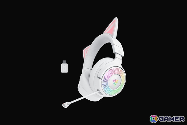 Razer、ネコミミヘッドセットの新モデル「Kraken Kitty V3」シリーズを9月5日に発売！2モデル、ブラック・ピンク・ホワイトの3色展開にの画像9