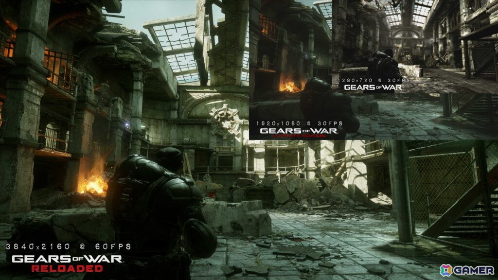 リマスター作品「Gears of War: Reloaded」が配信!2006年に登場したXboxを代表するTPSが4K・最大120FPSに対応の画像