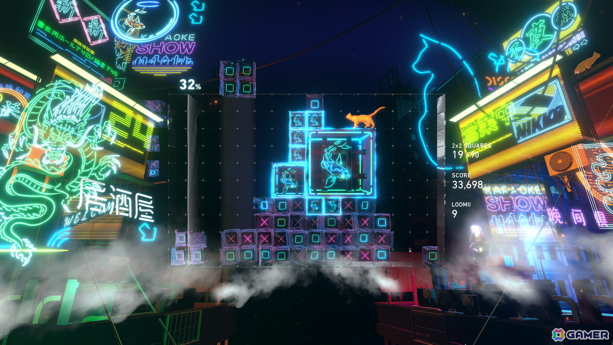 パズルゲーム「Lumines Arise」がPS5/Steam（VR対応）で11月11日に配信！シングル＆マルチプレイヤーを収録した体験版が期間限定で配信中の画像3