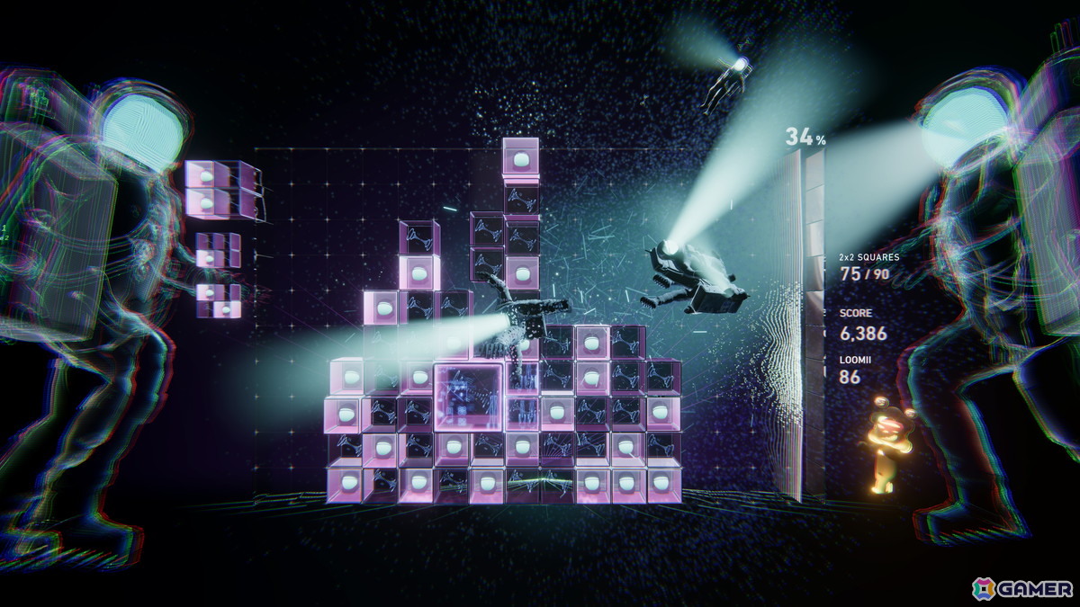 パズルゲーム「Lumines Arise」がPS5/Steam（VR対応）で11月11日に配信！シングル＆マルチプレイヤーを収録した体験版が期間限定で配信中の画像5