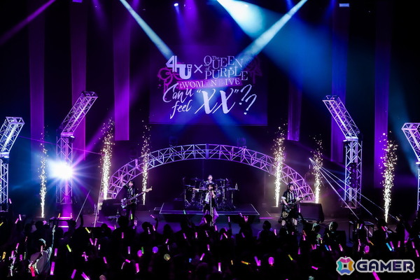 「ナナシス」4UとQOPの対バンライブがついに開催！「FALLING DOWN」「Star☆Glitter」バンドアレンジやコラボ曲「XX-FADE!!」含む新曲3曲も披露された模様をレポートの画像3