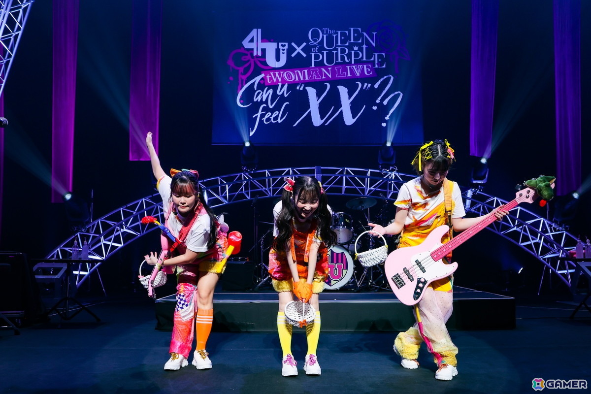 ナナシス」4UとQOPの対バンライブがついに開催！「FALLING DOWN