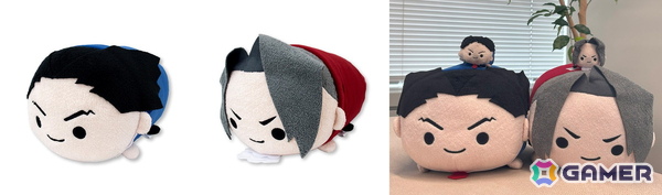 「カプころん BIGぬいぐるみ」に成歩堂と御剣が仲間入り！「カプころん」シリーズには「逆転裁判」シリーズからナユタとレイファが登場の画像2