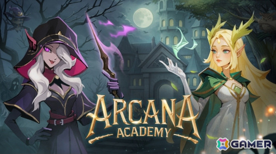 カードで動く世界を舞台に魔法学院を築くシミュレーション経営ゲーム「Arcana Academy」のPVが公開！9月に無料デモ版を配信の画像1