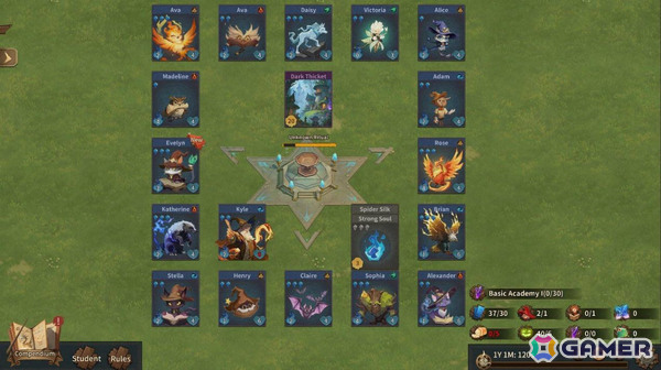 カードで動く世界を舞台に魔法学院を築くシミュレーション経営ゲーム「Arcana Academy」のPVが公開！9月に無料デモ版を配信の画像