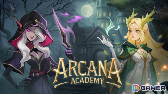 カードで動く世界を舞台に魔法学院を築くシミュレーション経営ゲーム「Arcana Academy」のPVが公開！9月に無料デモ版を配信の画像