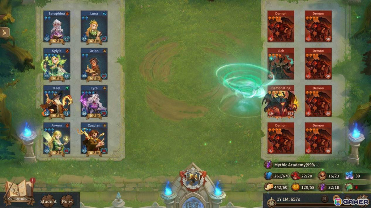 カードで動く世界を舞台に魔法学院を築くシミュレーション経営ゲーム「Arcana Academy」のPVが公開！9月に無料デモ版を配信の画像4