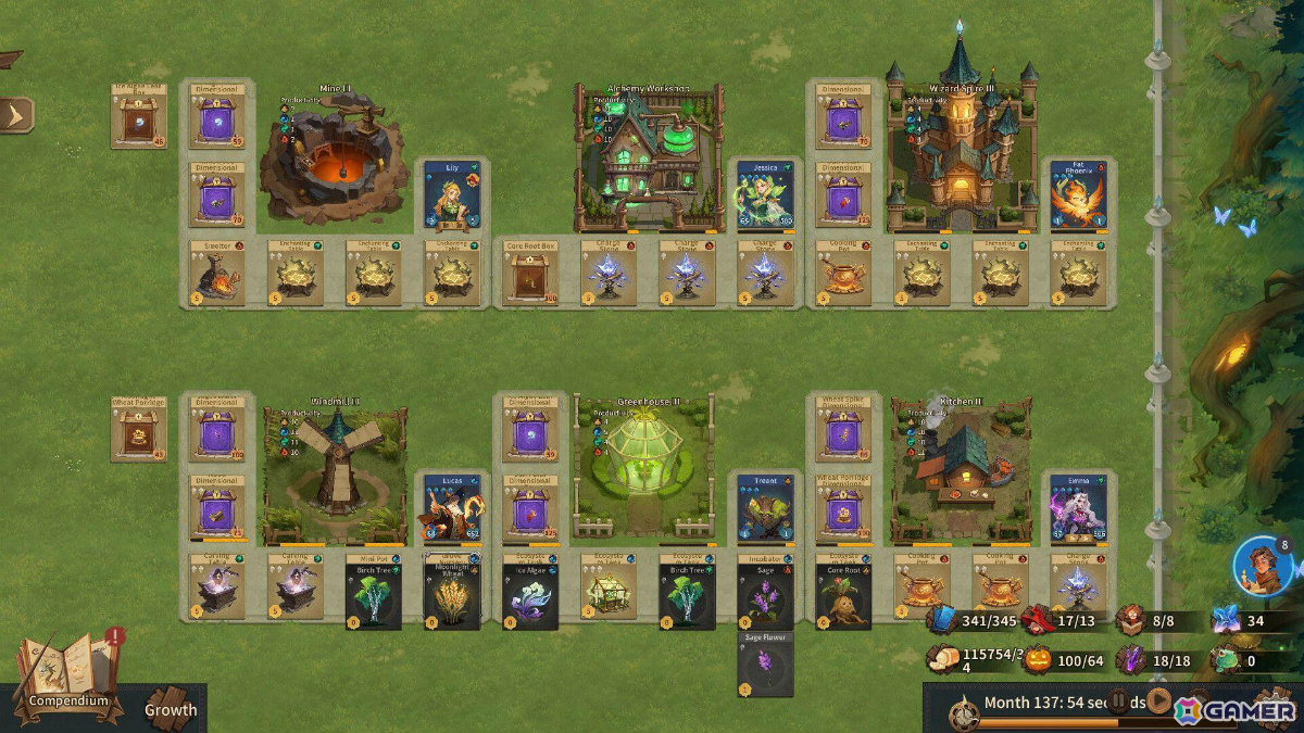 カードで動く世界を舞台に魔法学院を築くシミュレーション経営ゲーム「Arcana Academy」のPVが公開！9月に無料デモ版を配信の画像6
