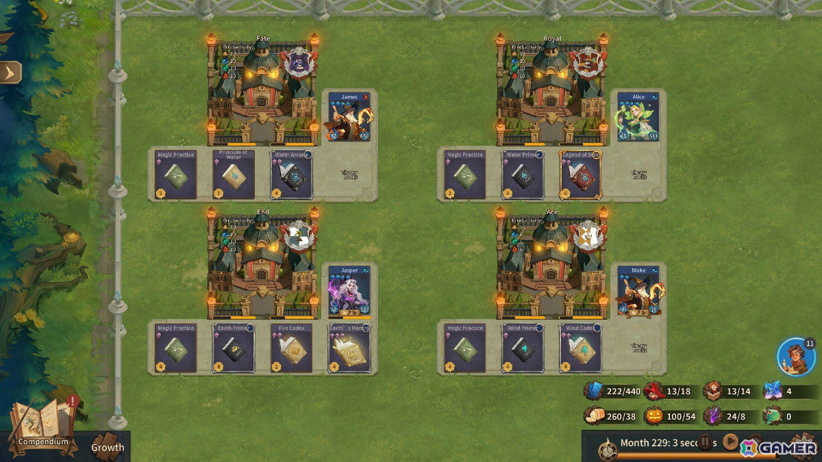 カードで動く世界を舞台に魔法学院を築くシミュレーション経営ゲーム「Arcana Academy」のPVが公開！9月に無料デモ版を配信の画像8